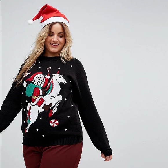 Club L Sweaters - Plus Size Christmas Sweater